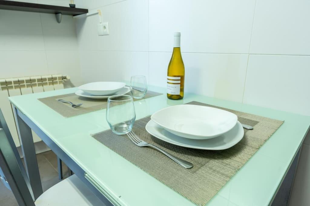 Apartamento En El Corazon De La Ciudad Con Parking Santander Dış mekan fotoğraf